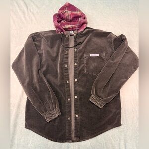 No Fear Charcoal corduroy jacket